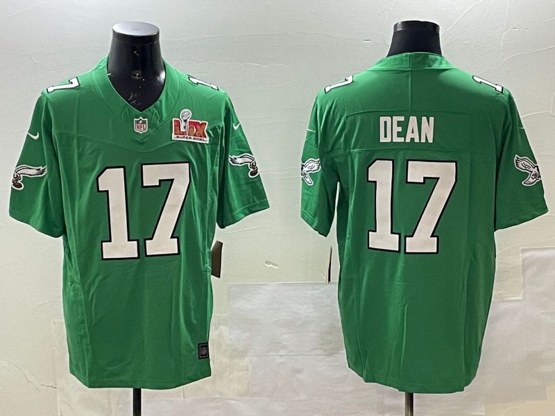 Men Philadelphia Eagles #17 Dean Green three generations 2025 Nike Vapor Limited NFL Jersey style 2->philadelphia eagles->NFL Jersey